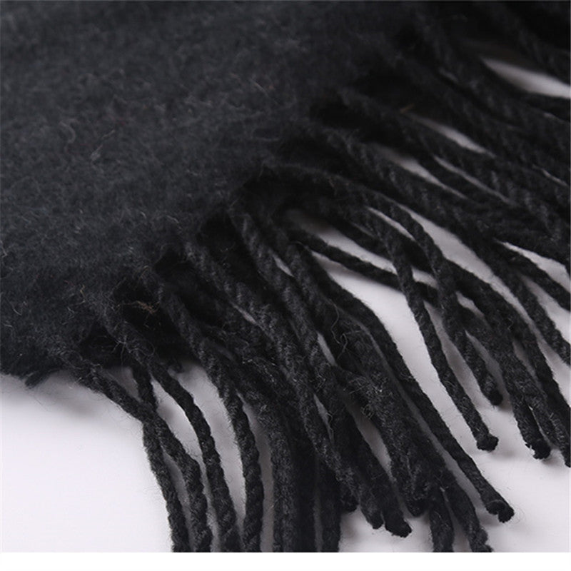 Damen Oversize-Poncho im Verlaufsstrick mit Fransen und offener Front Drune