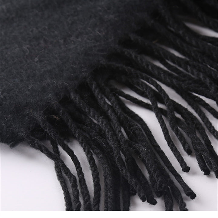 Damen Oversize-Poncho im Verlaufsstrick mit Fransen und offener Front Drune