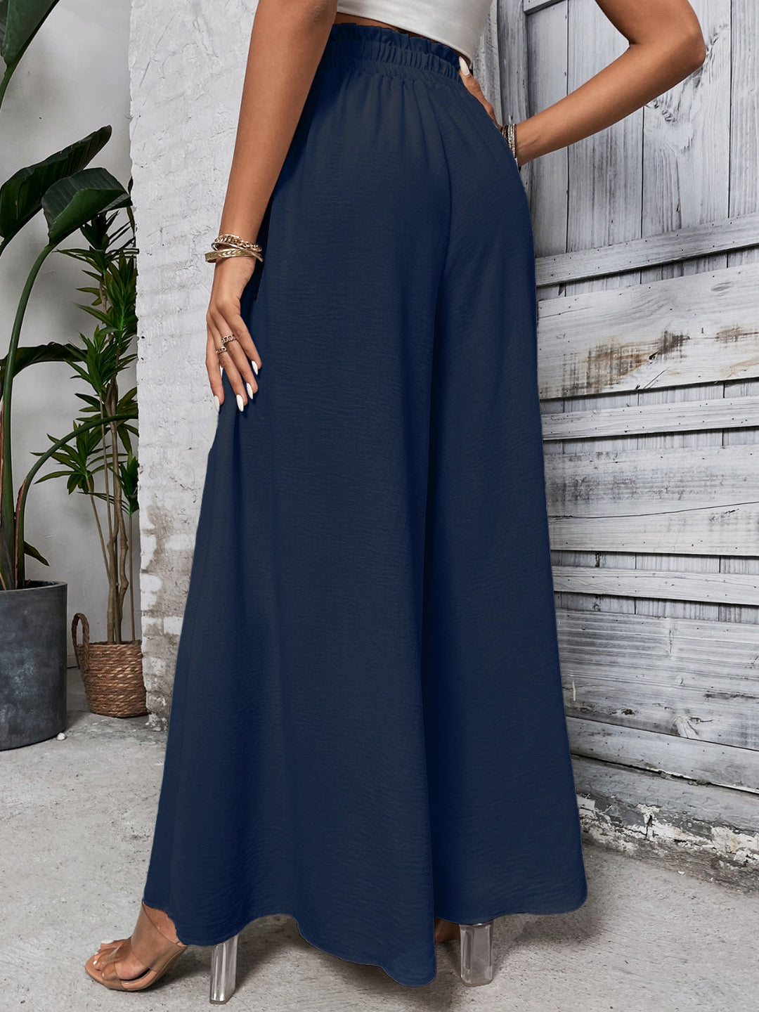 Drune | Ärmelloses Pailletten Rundhals Mini Kleid