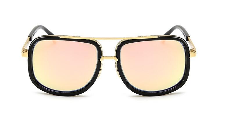 Drune | Luxus Herren Sonnenbrille Mit Quadratischem Rahmen