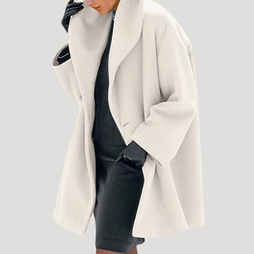 Drune | Damen Oversized Wollmantel Winterstil