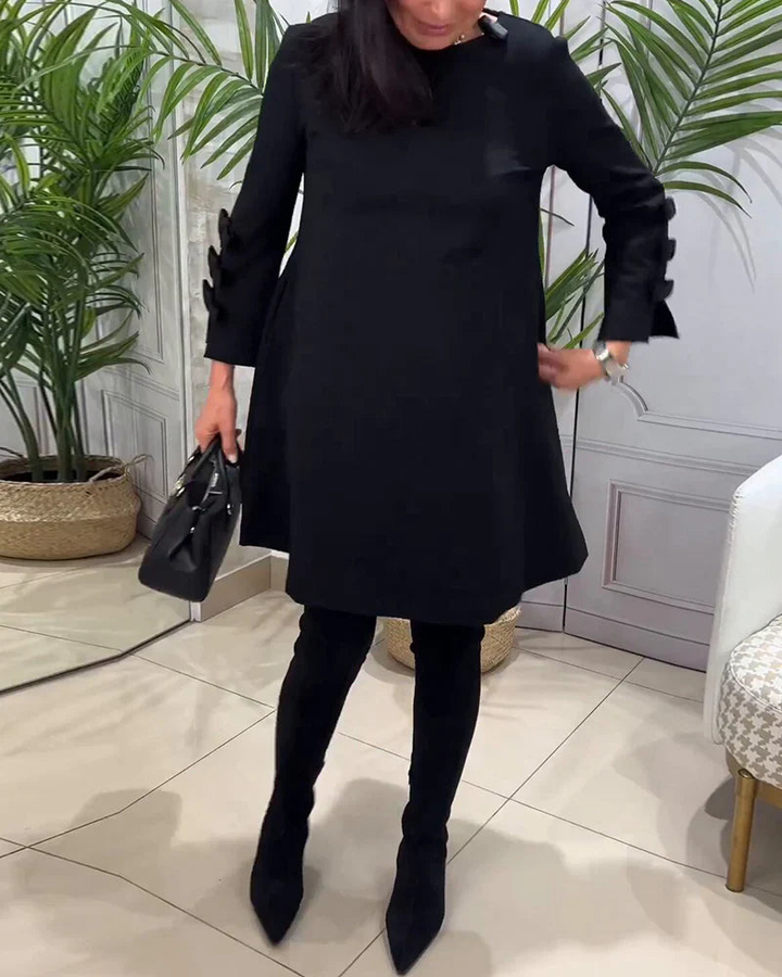 Drune | Elegantes Langarmkleid
