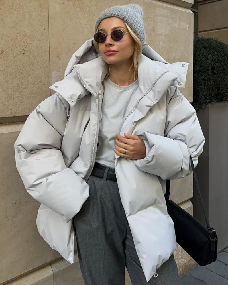 Drune | Lockere Baumwollgefütterte Jacke