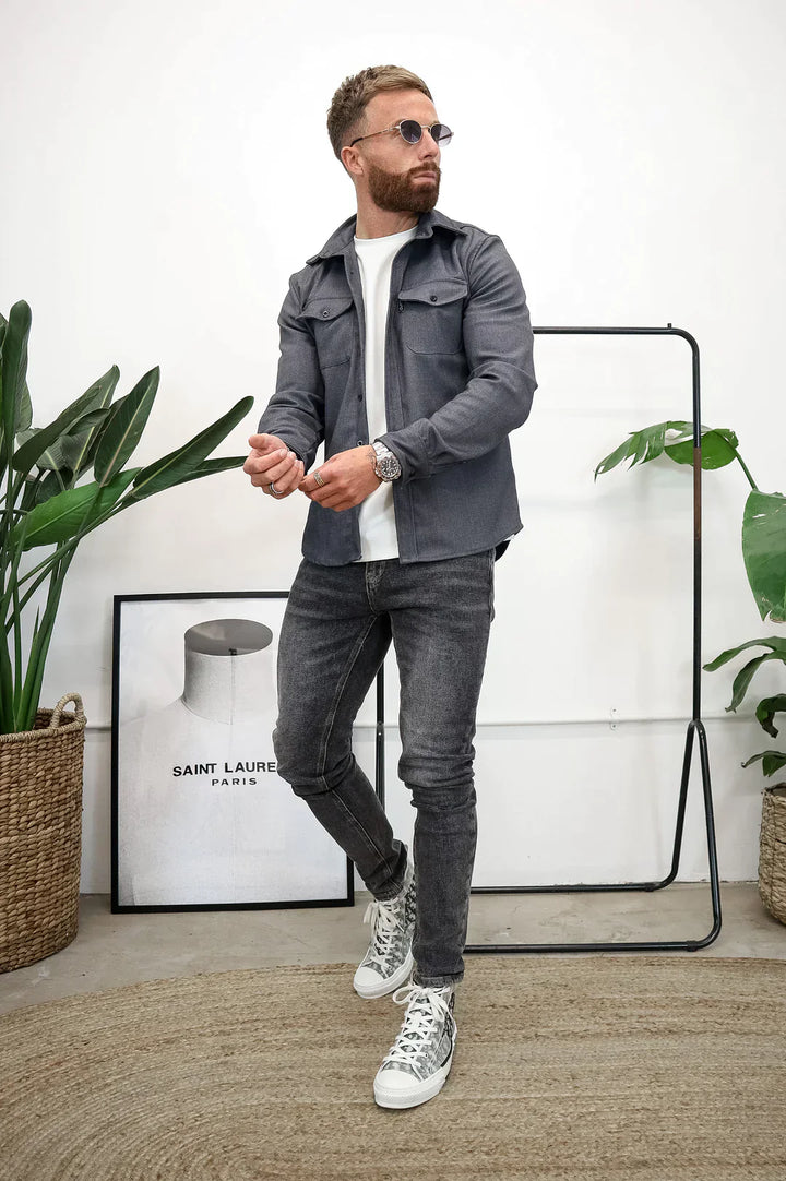 Drune | Premium Knopfleiste Jacke