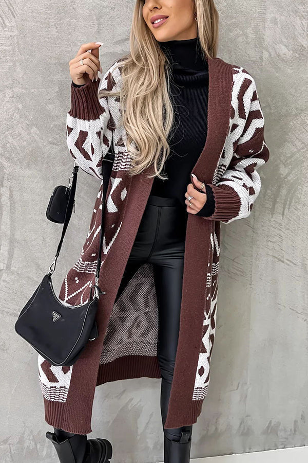 Drune | True Warmth Midi Strick Strickpullover