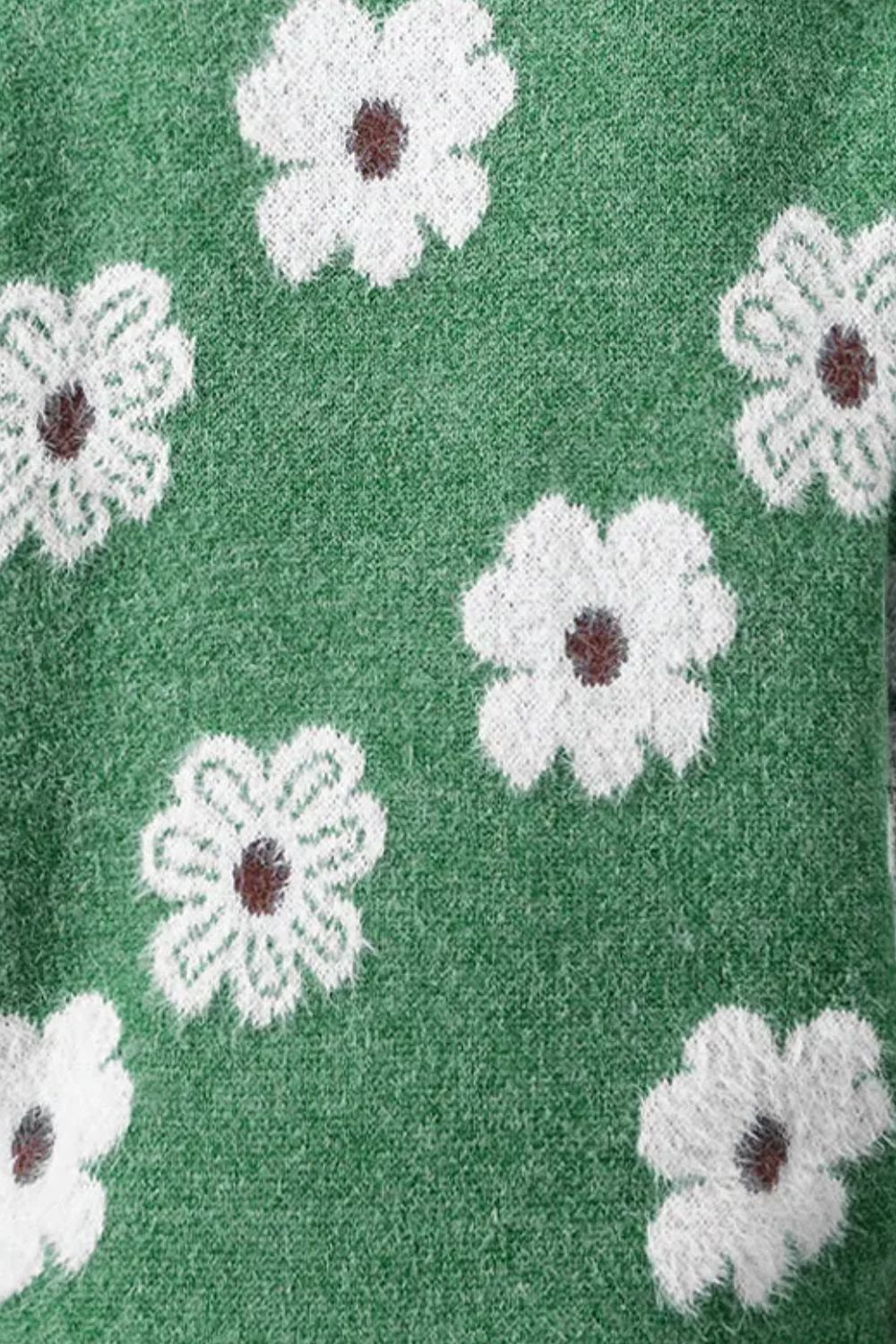 Drune | Pullover mit Blumenmuster für Frauen
