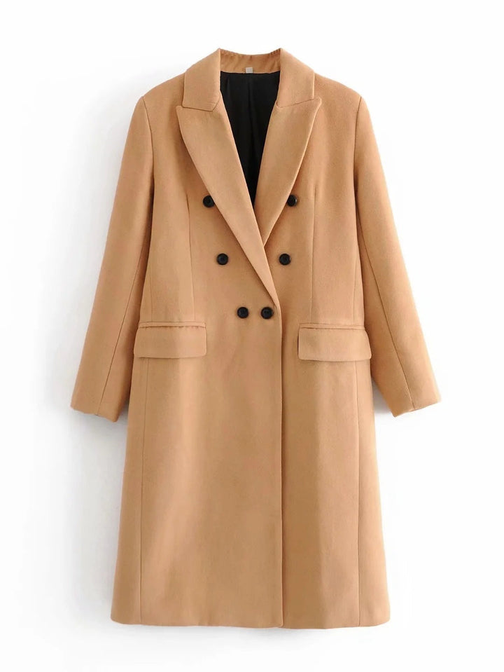 Drune | Zweireihige Jacke mit Kapuze