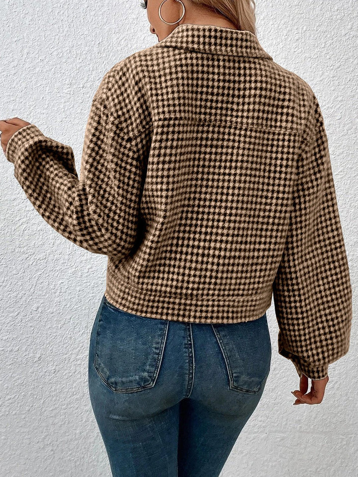 Drune | Knopfverschluss Shacket - Trendy Oversized Fit - Weicher Polyester-Mix - Casual Layering