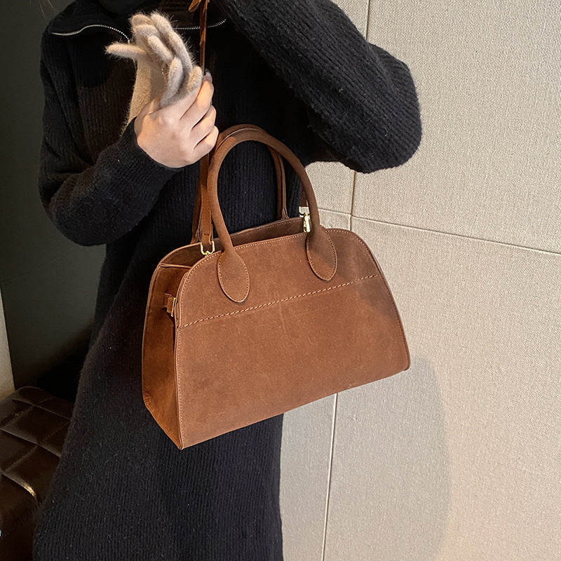 Drune | Velourleder Tote Tasche