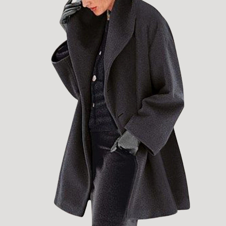 Drune | Damen Oversized Wollmantel Winterstil