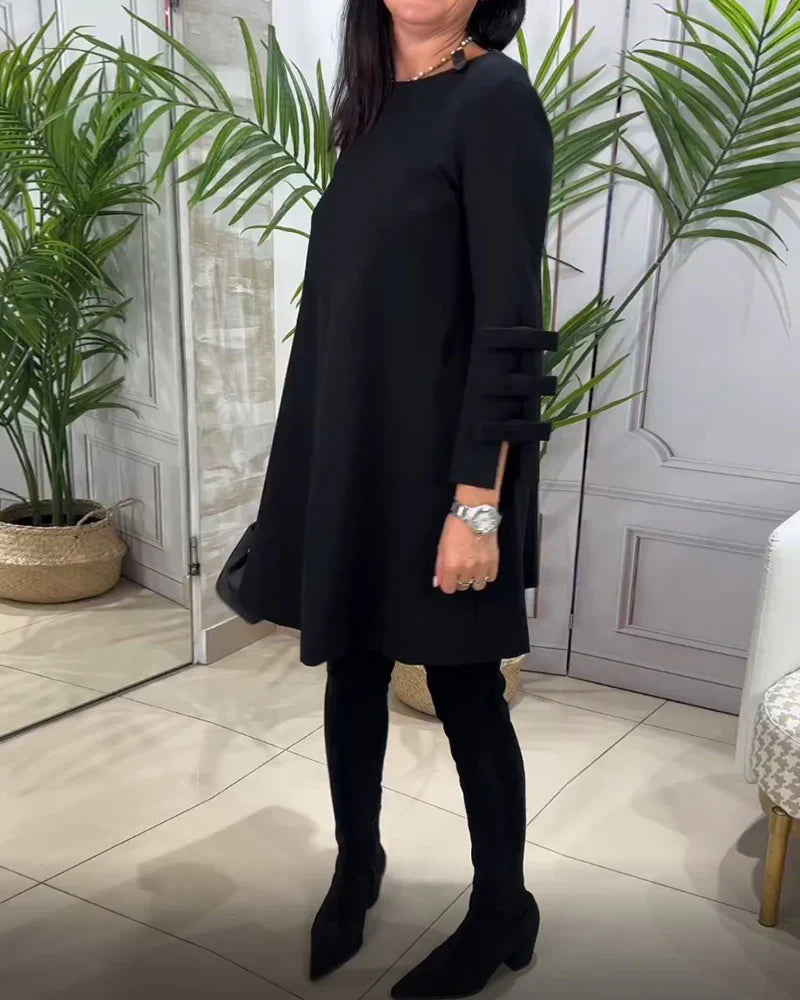 Drune | Elegantes Langarmkleid