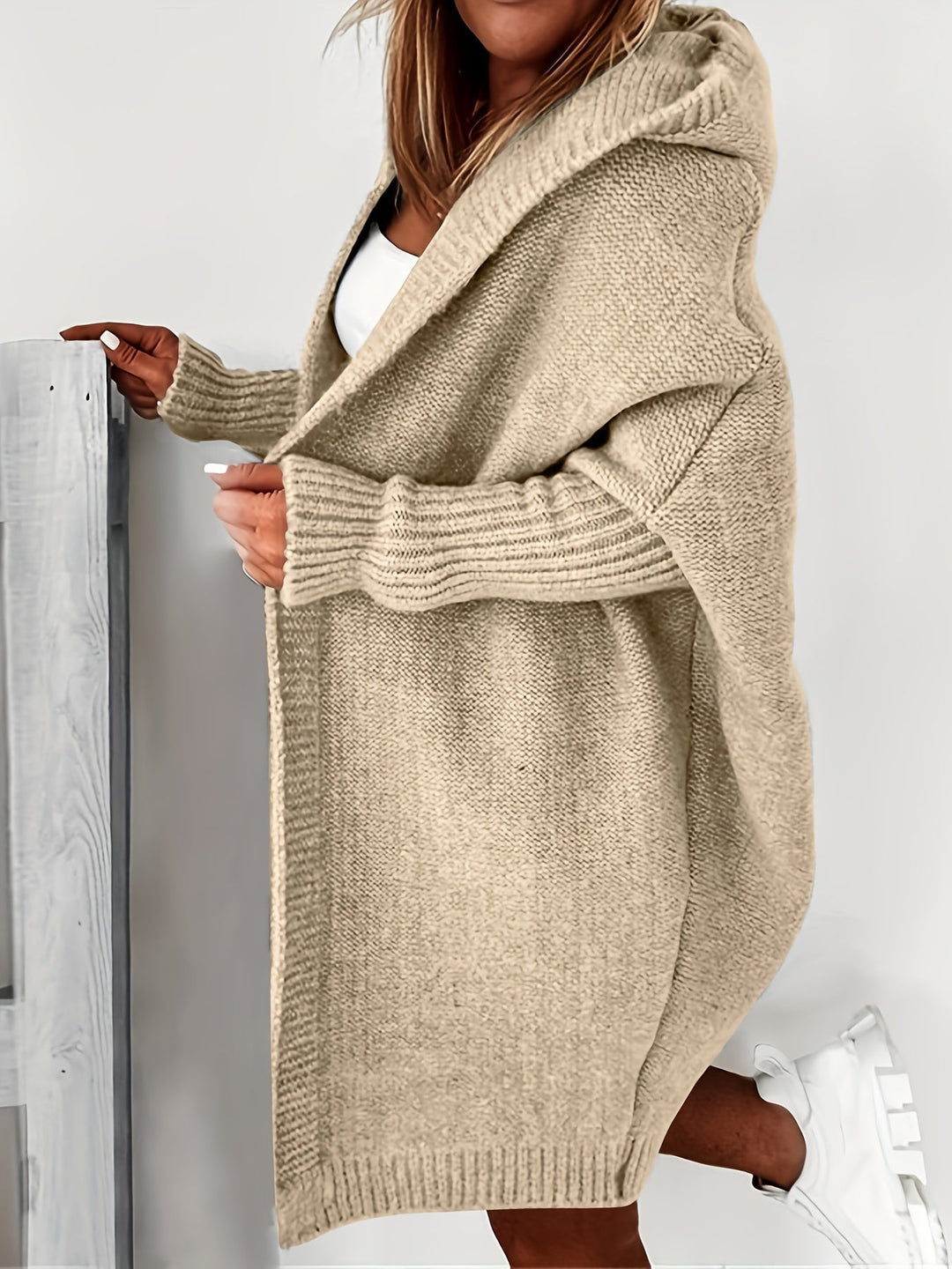 Drune | Gemütliche Kapuzen-Strickjacke