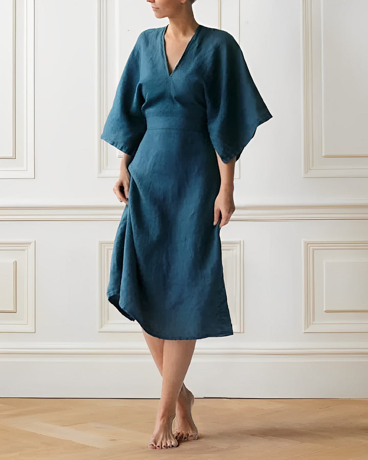 Drune | Elegantes Leinenkleid
