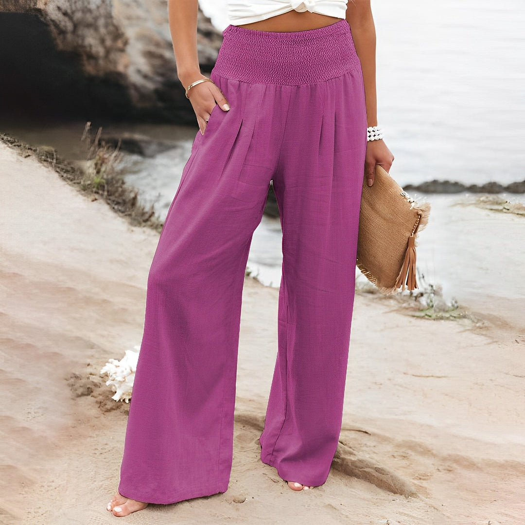 Drune | Luxuriöse Weite Hose für Damen