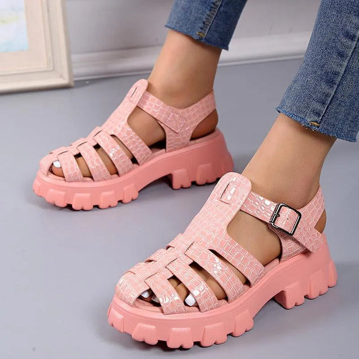 Drune | Sandalen Damen römischer Stil