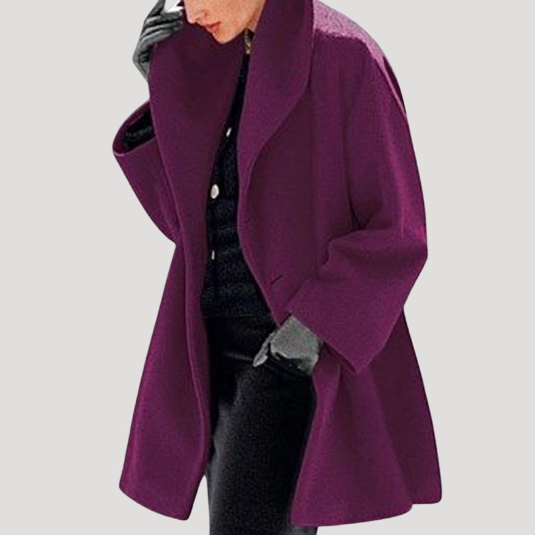 Drune | Damen Oversized Wollmantel Winterstil