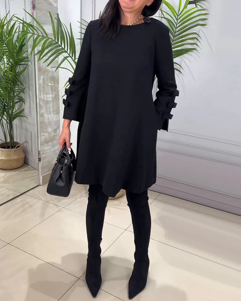 Drune | Elegantes Langarmkleid