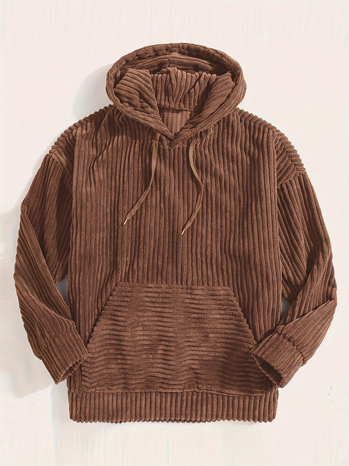 Drune | Pullover Mit Kapuze Aus Cord