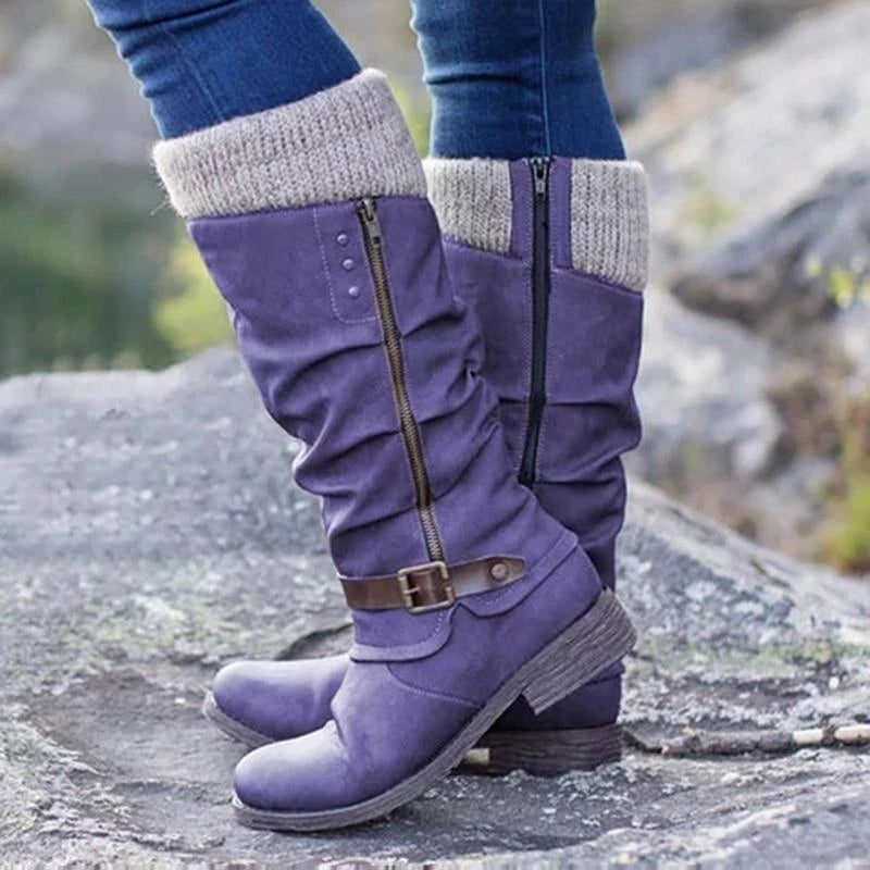 Drune | Orthopädische Stiefel Mit Flachem Absatz