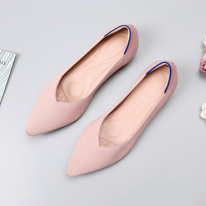 Beige BallerinaKomfortschuhe Drune