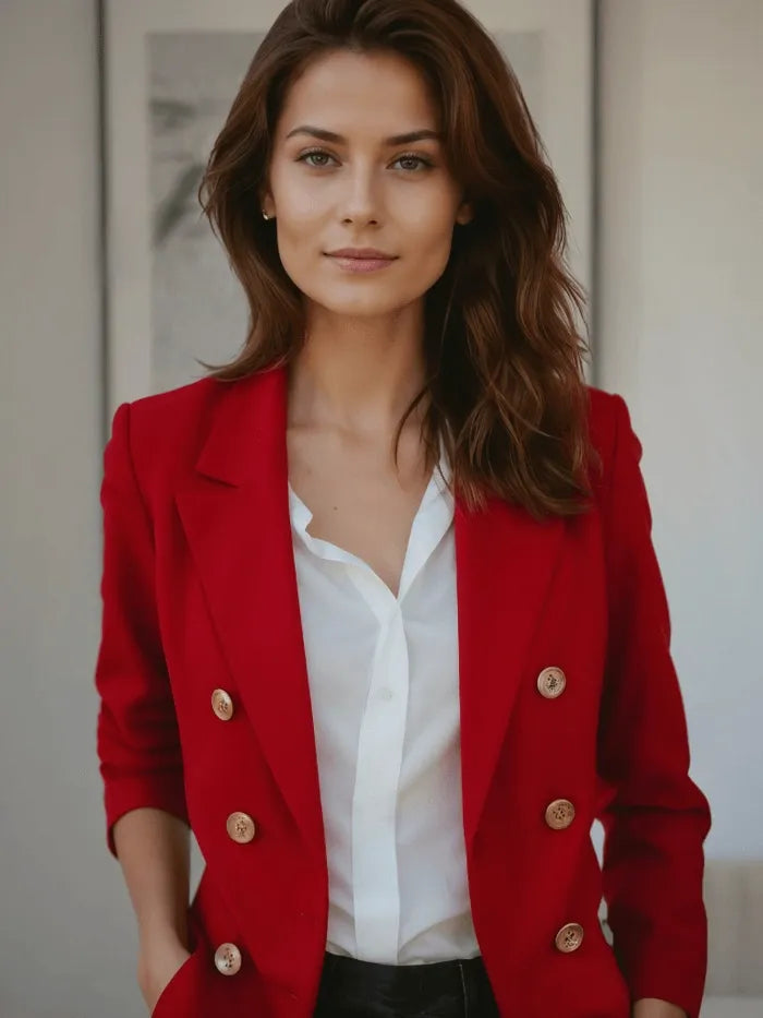 Drune | Blazer Komfortabel Elegant Hochwertige Materialien Perfekt für Geschäft und Abendveranstaltungen