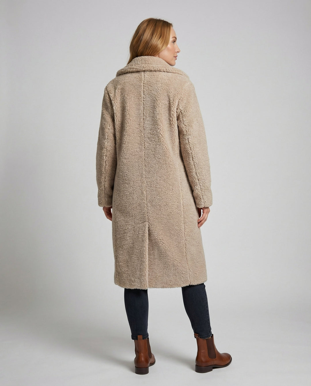 Teddy Kunstfell Mantel Damen | Drune