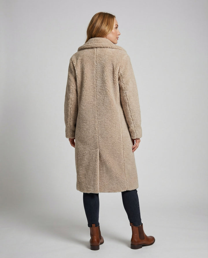 Teddy Kunstfell Mantel Damen | Drune
