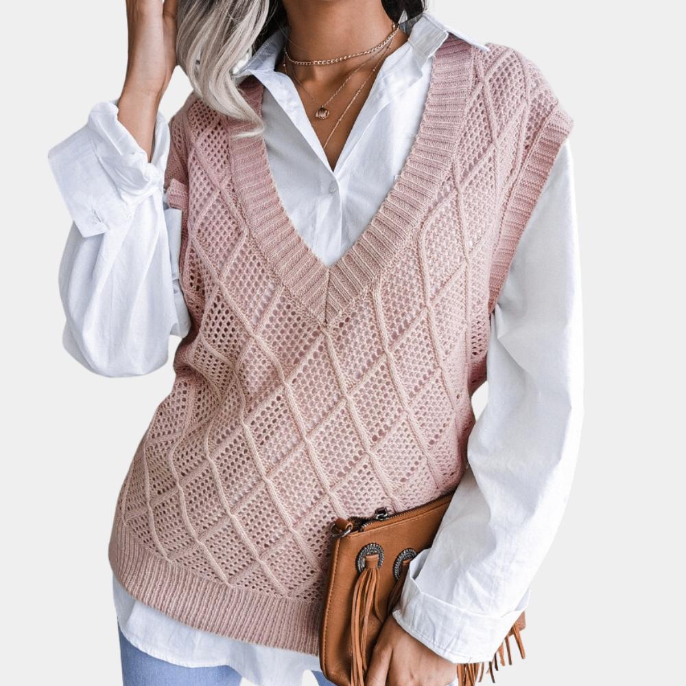 Drune | Trendy Gestrickter Pullover für Damen