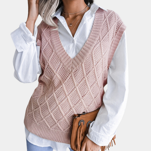Drune | Trendy Gestrickter Pullover für Damen
