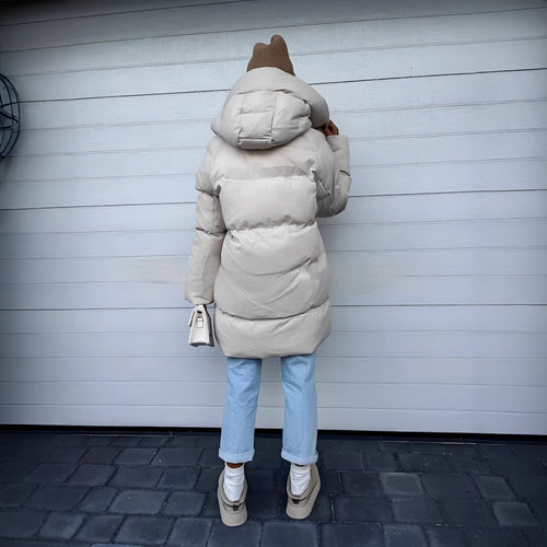 Drune | Elegante, gepolsterte Parkajacke für Frauen