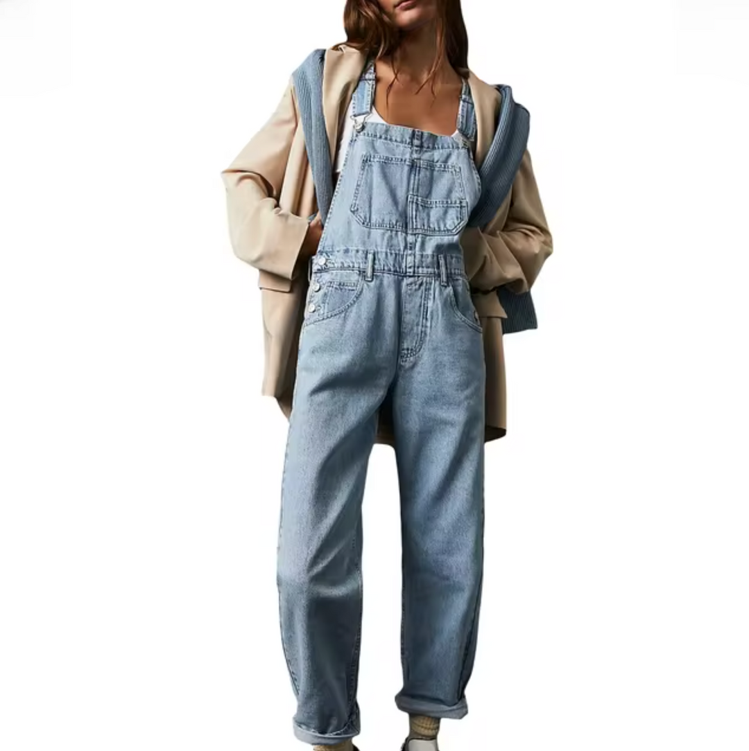 Drune | Lockerer Jeans-Overall