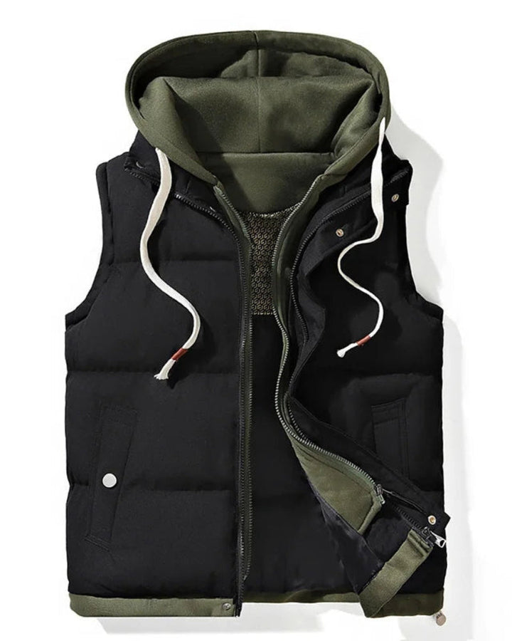 Drune | Softshell Gestepptes Kapuzenwesten