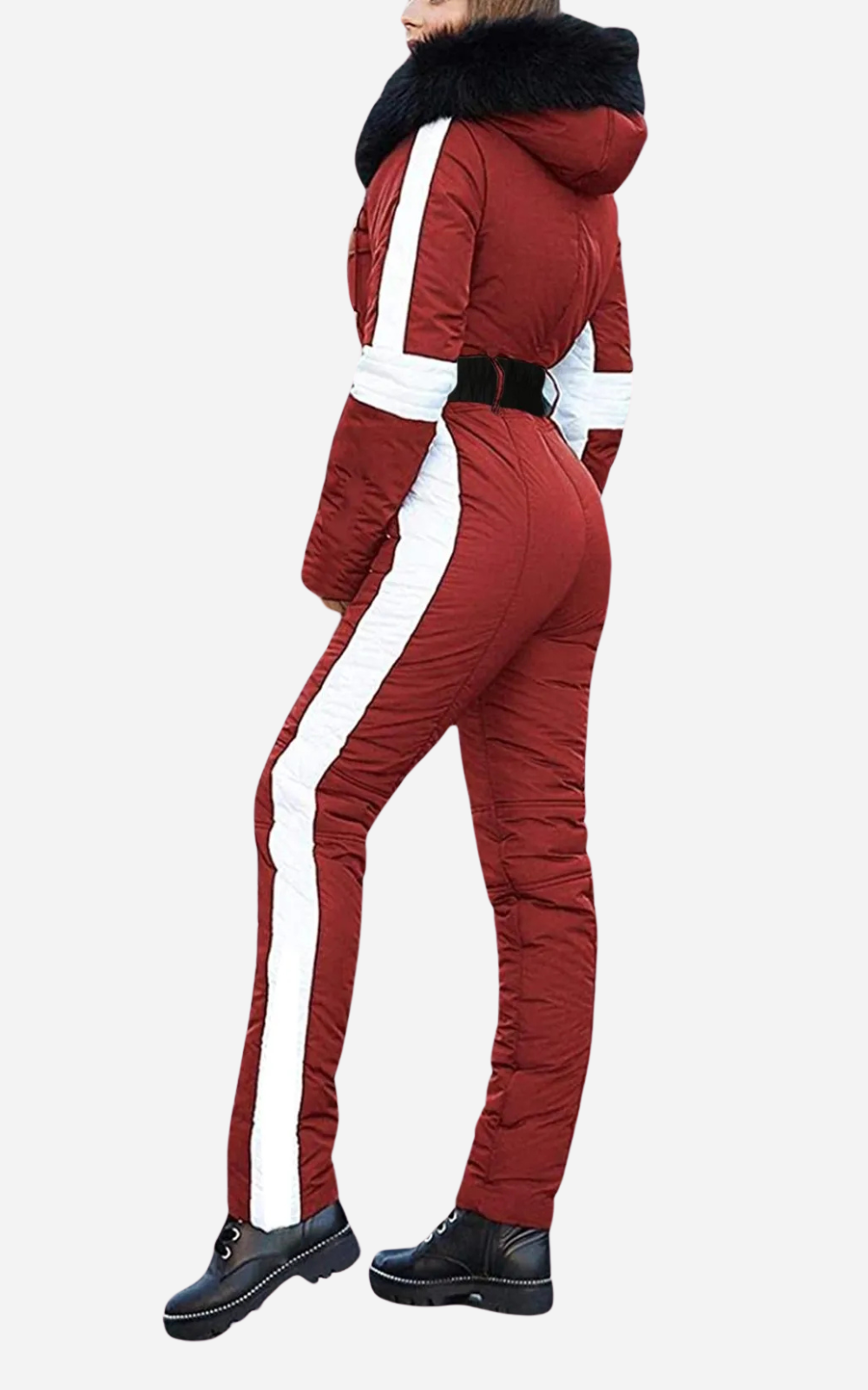 Drune | Ski Overall 1 Stück Mit Gürtel Damen Eleganz Und Wärme