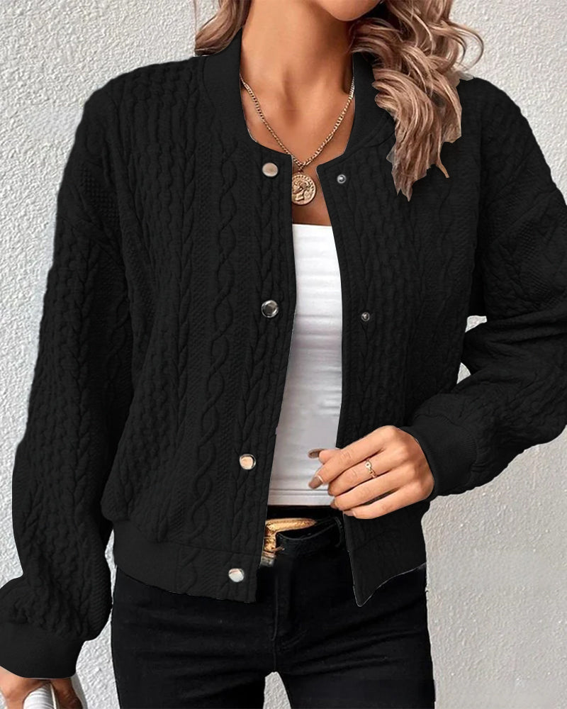 Drune | Schick und Entspannt Winter Strickjacke