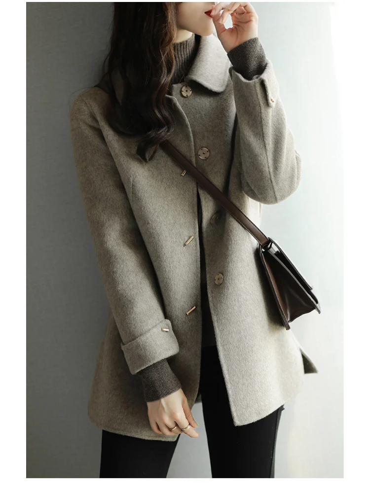 Drune | Klassischer Trenchcoat mit Spitzkragen