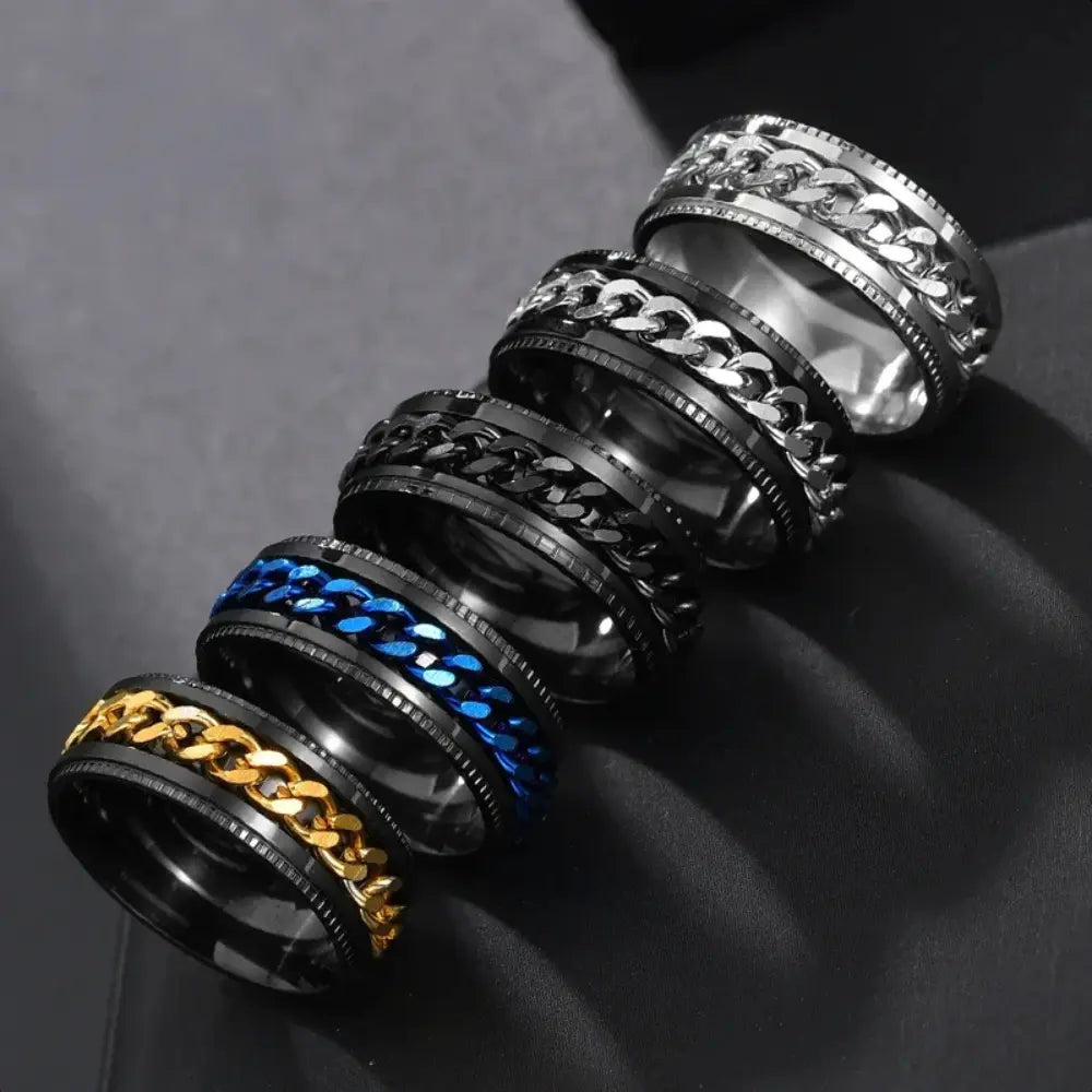 Drune | Drehbarer Spinring Für Herren