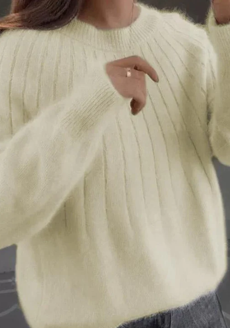 Drune | Flauschiger Strickpullover