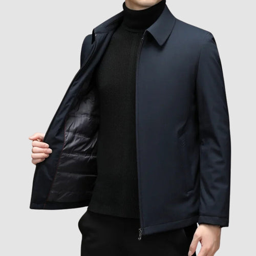 Drune | Herren Slim Fit Zip-Up Jacke - Lässig