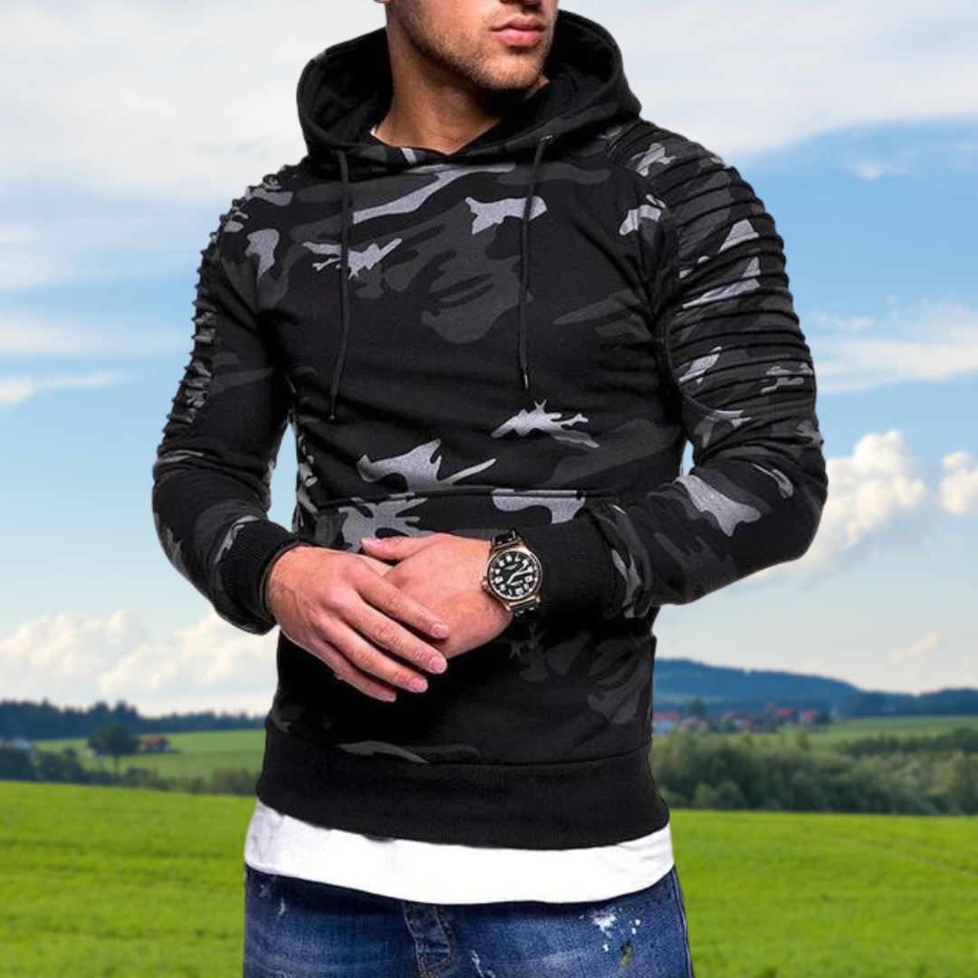 Drune | Camouflage Kapuzenpullover
