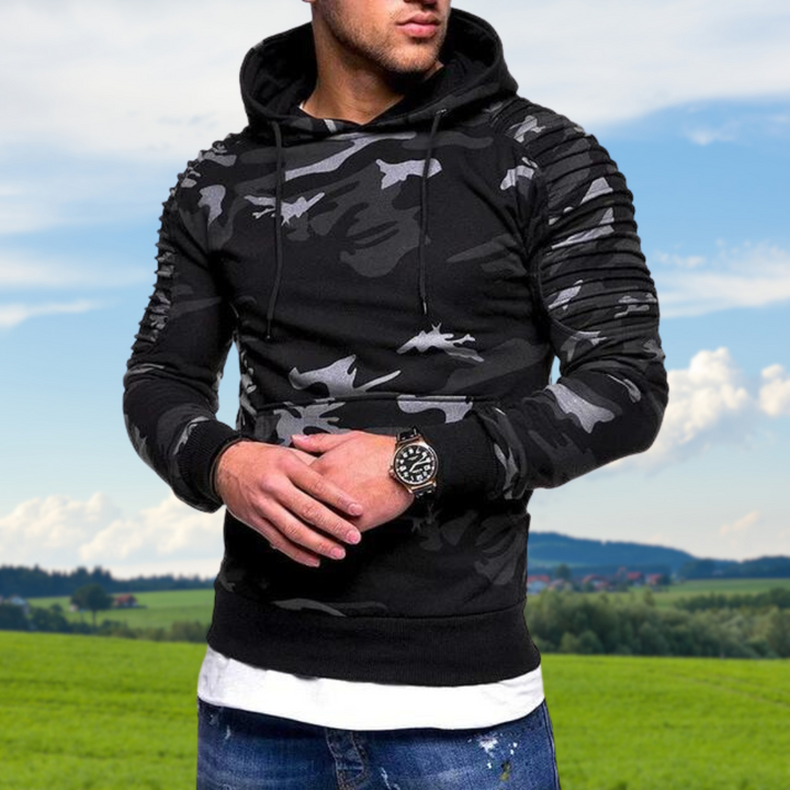 Drune | Camouflage Kapuzenpullover