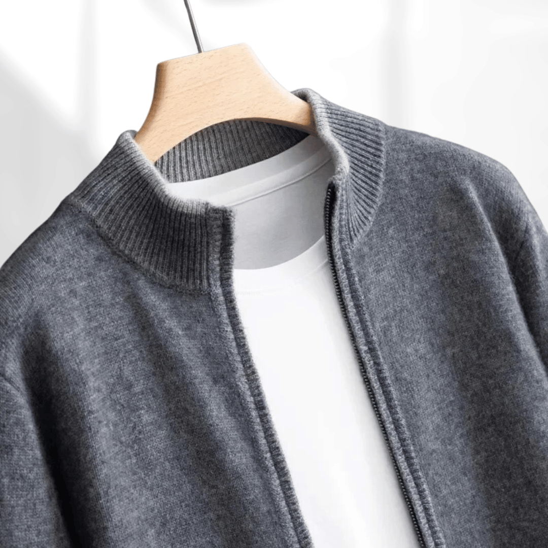 Drune | Amari Cashmere Zip Jacke