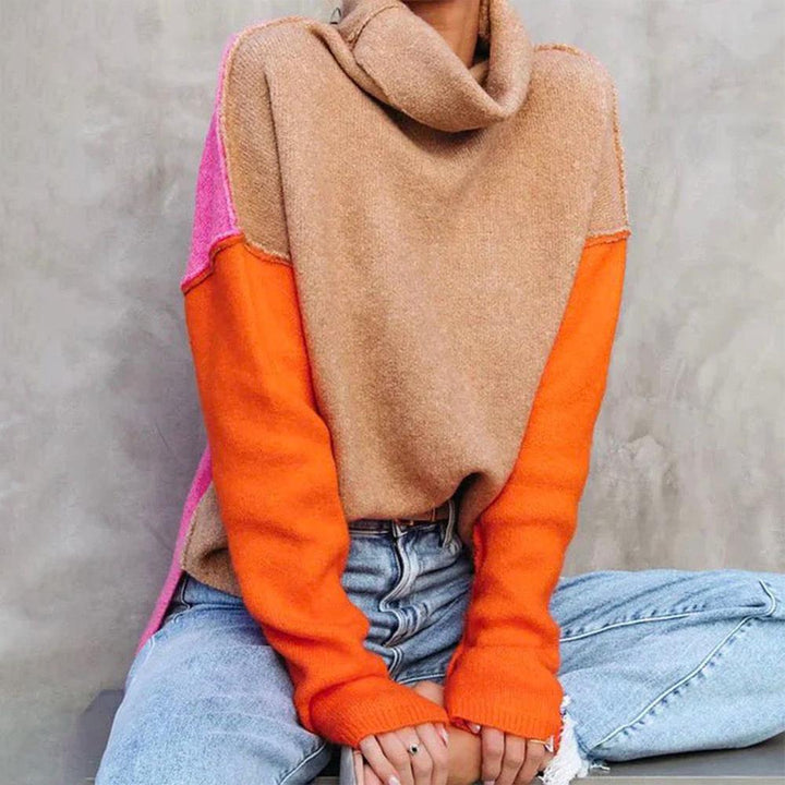 Drune | Schöner Colorblock Pullover