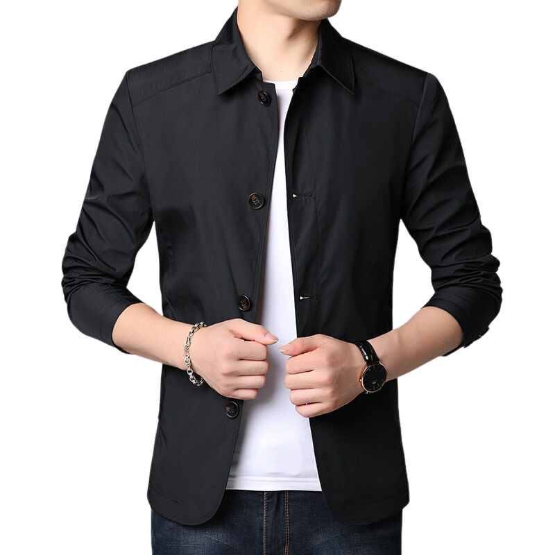 Drune | Casual, Lockere, Winddichte Jacke für Männer