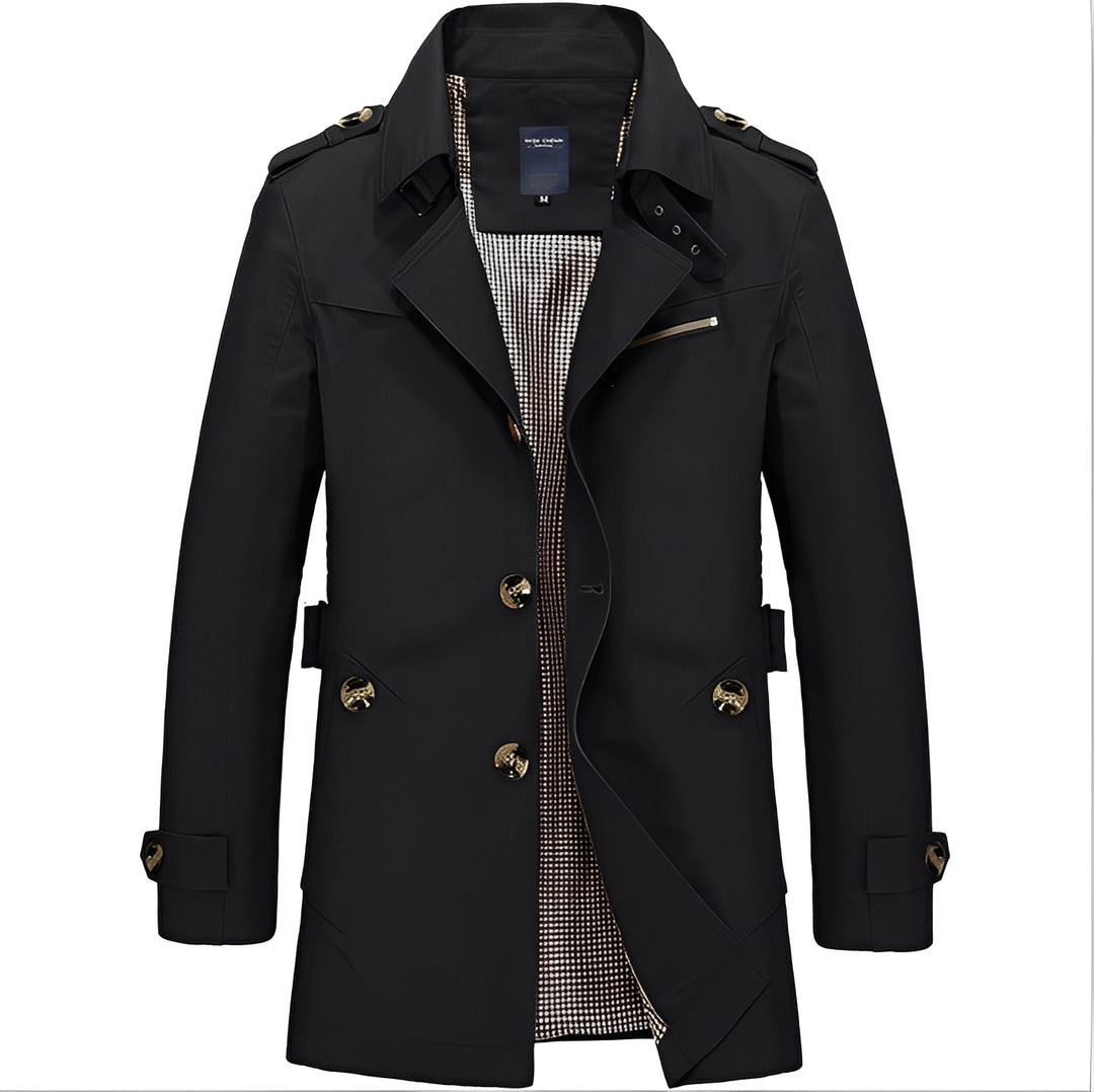 Drune | Lässige Mid-Länge Windjacke für Männer