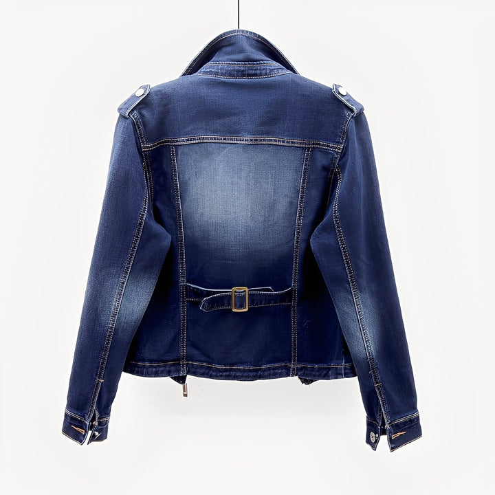 Drune | Damenjeansjacke im klassischen Design