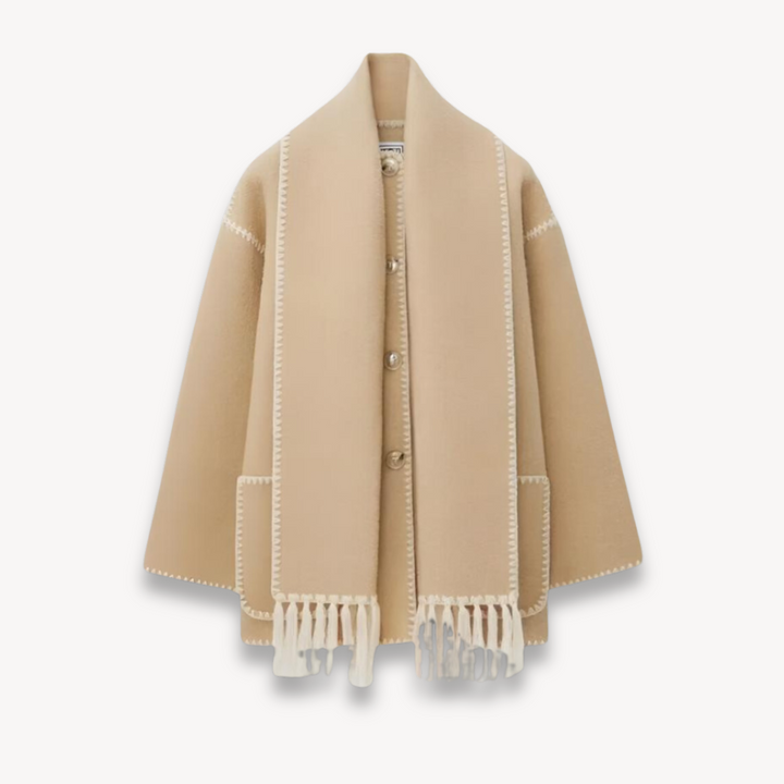 Drune | Winterjacke mit Schal für Frauen