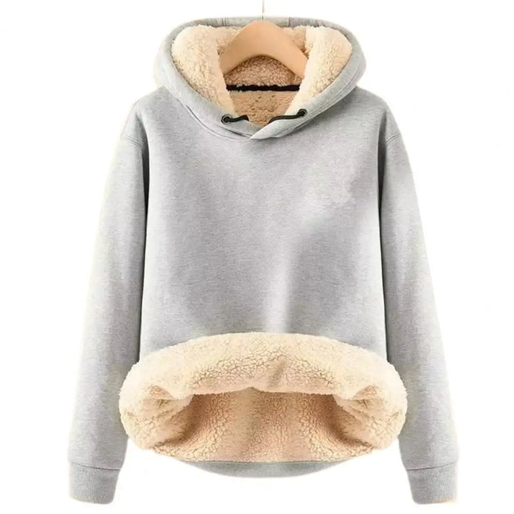 Drune | Sherpa Fleecejacke mit Kapuze