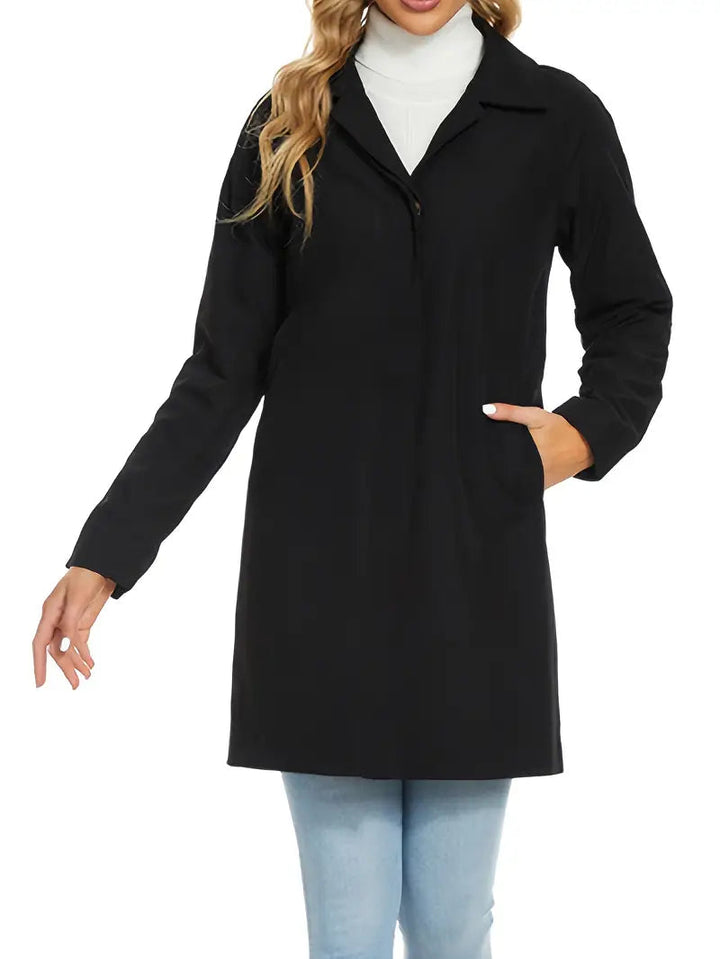 Drune | Damen Trenchcoat mit Taillengürtel