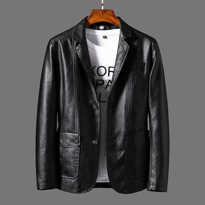 Drune | Zeitlose Lederjacke Hochwertiges Leder Perfekt für Alle Anlässe