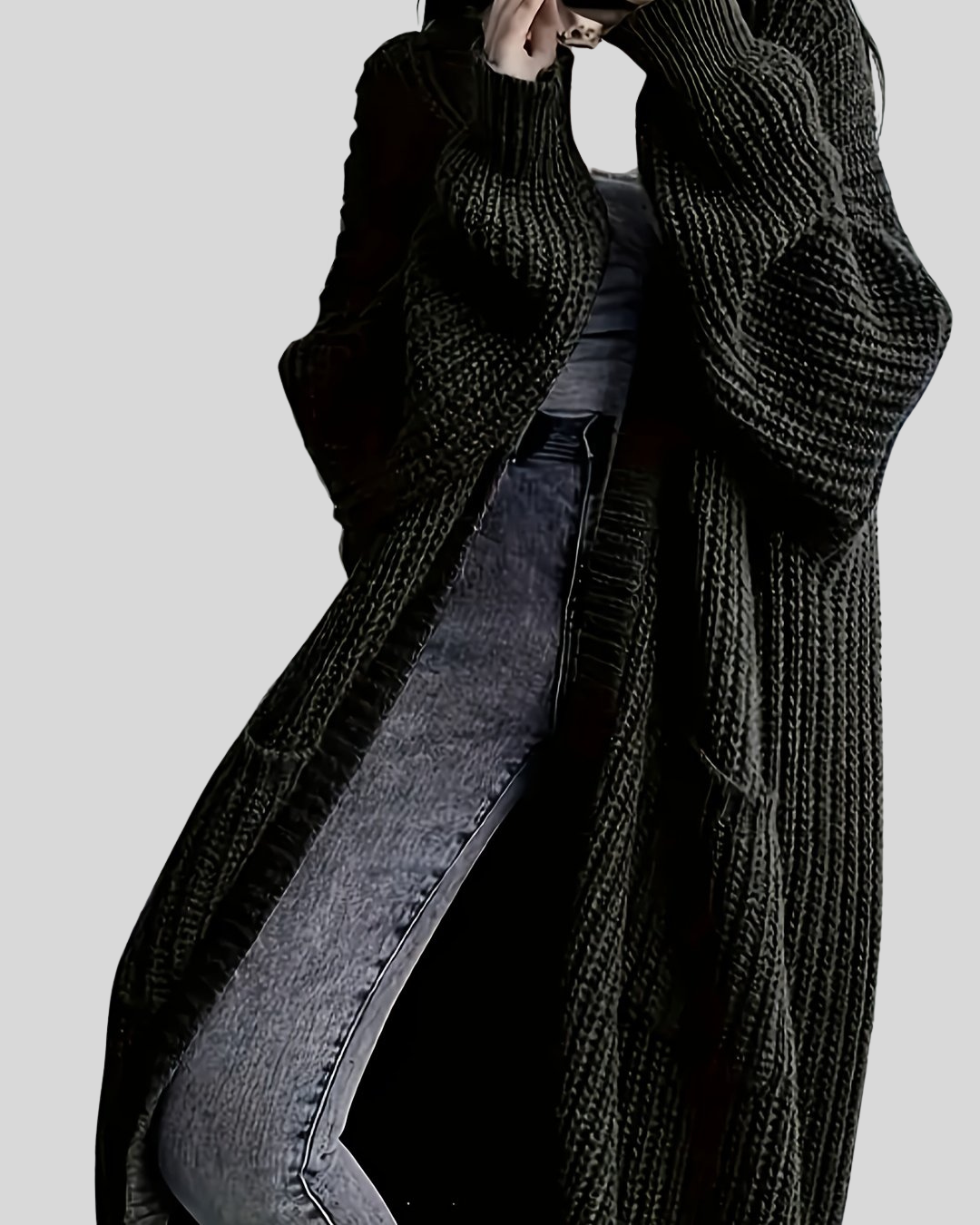 Drune | Langer Eleganter Cardigan
